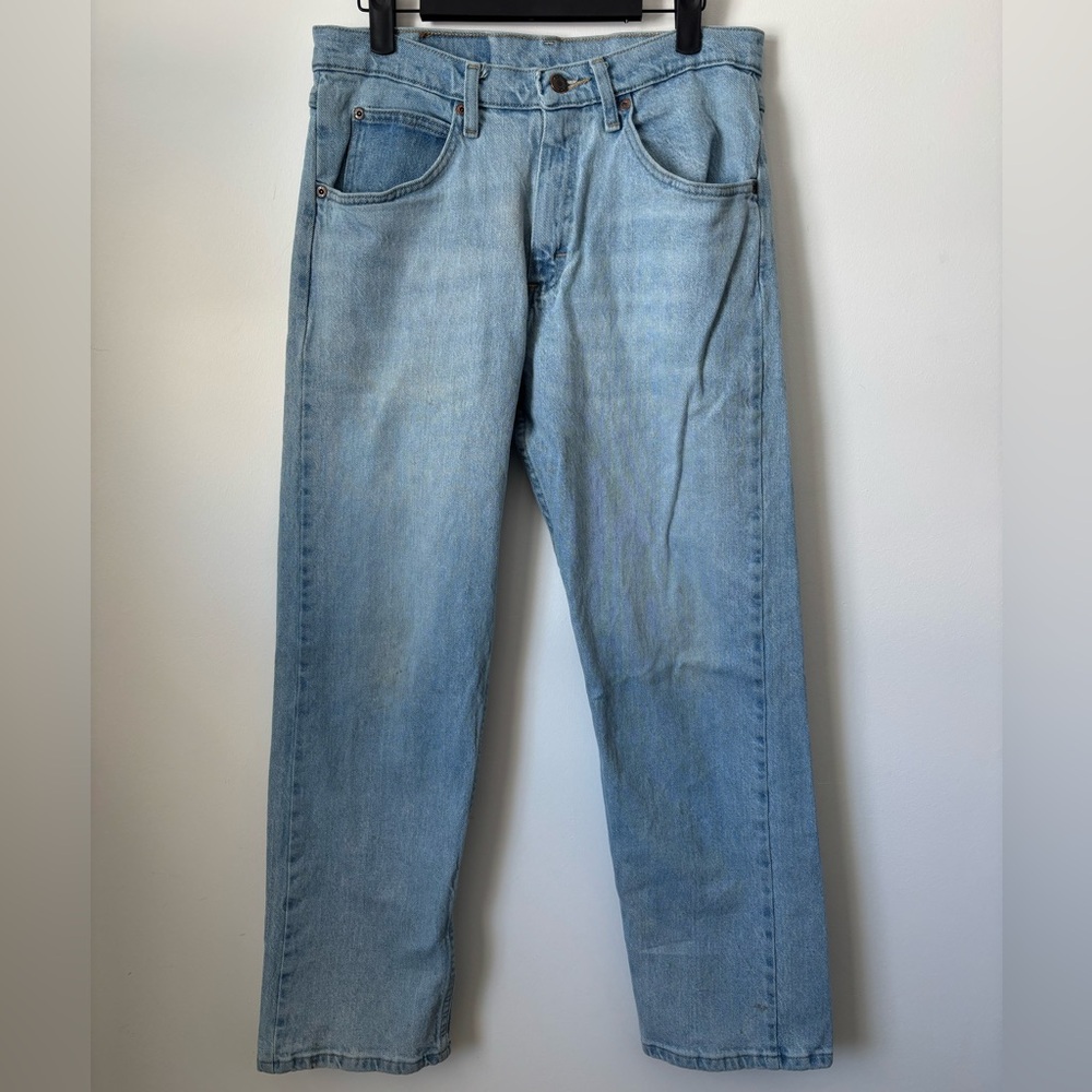 Wrangler Perfectly Worn Light Wash Denim Jeans